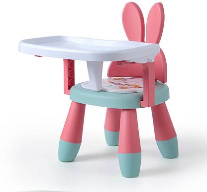 HOUSE OF QUIRK Detachable Baby Chair - Multifunctional Adjustable Plastic Backrest-50x30x30 Cm
