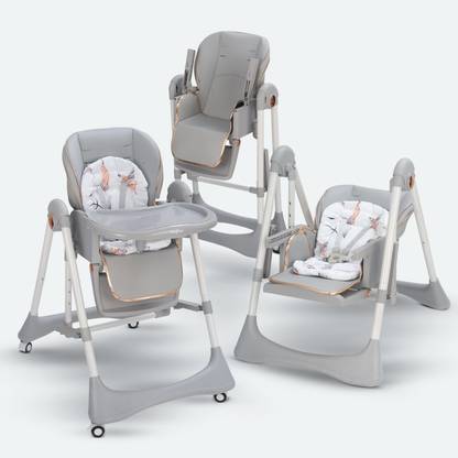 baybee Convertible 3-in-1 Baby High Chair for Kids Baby Feeding Chair for 0 to 5 Years
