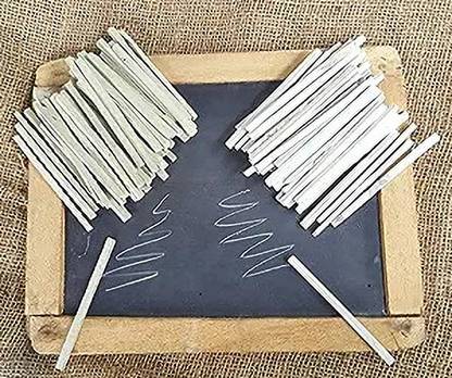 VASU Brand SLATE PENCILS Natural and Limestone (Pack of 500 Grams) Billards Chalk