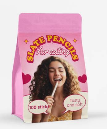 dwarkadhish Slate chalk to eat 500gm edible Slate Pencil Chalk