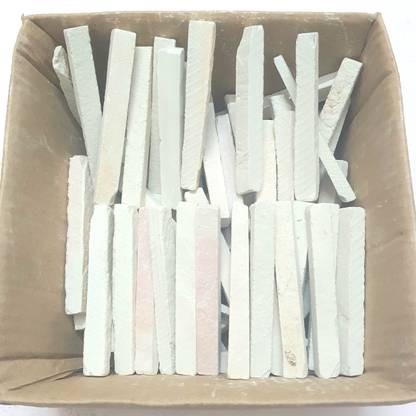 verma & company Slate pencil 1KG slate pen white slate pencil sticks Slate pencil Slate pencil
