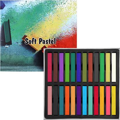 ABOUT SPACE Pastel Color Art Paint Soft Shades Crayons Bright Multiple Smooth Drawing This pastel is that it does not require a lot of tools to work All purpose