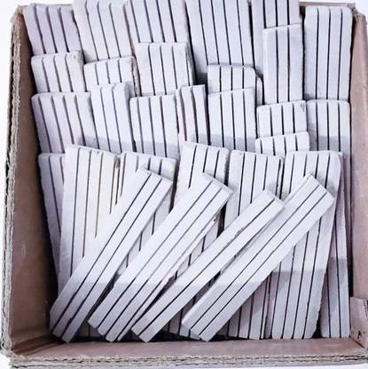 Brighty 1 Kg broken slate grooves crumbs tukda crunchy Billiards Solid chalk
