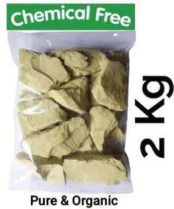 rahnay 2 KG Organic Multani Mitti Stone For Eating Purpose Multani Mitti Stone stone