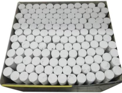 PENPAL Dustless White Chalks Pack of 1 {100 pcs} Pool Solid chalk