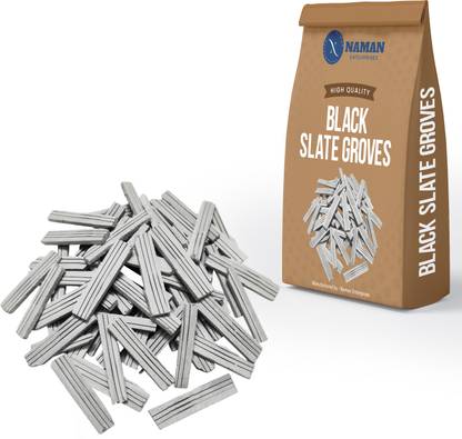 verma & company Black slate grooves slate pencil pack fine joint slate pencil Slate groove Slate pencil