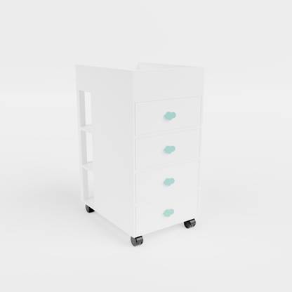 The Baby Station In the Clouds Changing Table for Baby Green Changing Table