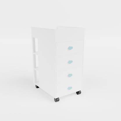 The Baby Station In the Clouds Changing Table for Baby Blue Changing Table