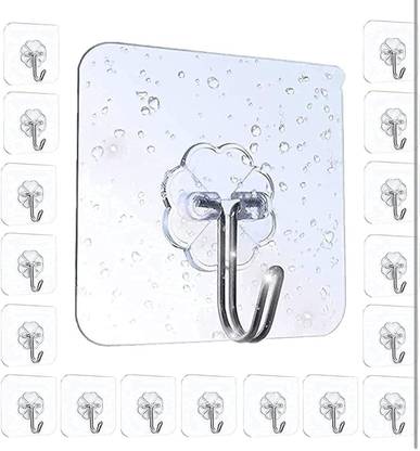 Deesha gallery Natural Charcoal Sticky Hook For Kitchen & Bathroom Stick