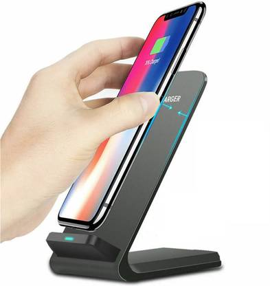 X88 Pro Single Stand Wireless Charger Qi Certified Compatible for Phones & Smartphones Charging Pad