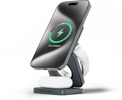 DailyObjects SRG-MAX-FLDWAY-3IN1-WIRLES-CHRGER Charging Pad