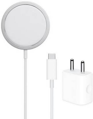 CHARMWOOD 20W Wireless/Charger Mobile Charger with Detachable Cable Included Charging Pad