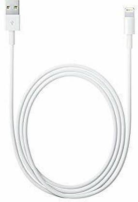 SWAPKART Lightning Cable 2 A 1 m 1 Meter USB Cable Compatible with iPhone 5/5S/6/6S/7/8/8 Plus/X/XS/XR/11/Pro, I Pad Air iPad Mini iPod Nano and I Pod Touch