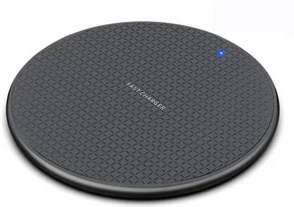 JK Beauty Black 10W Wireless Fast Charging Pad Pack Of 2 Charging Pad