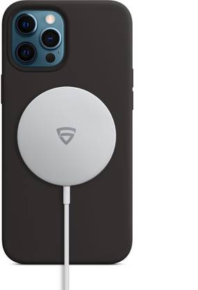 RAEGR RG10217 MagFix Arc M650 15W Mag-Safe Compatible Wireless Charger, Magnetic Wireless Charging Pad Compatible with Mag-Safe on iPhone 12 Series Charging Pad