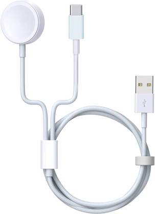 X88 Pro Fast 2-in-1 Charging Pad for iWatch & iPhone – Portable Charger Charging Pad