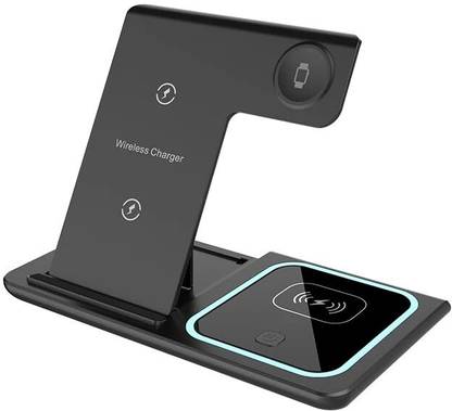 TECORE Wireless Charger 3 in 1 Wireless Charging Station for Apple Watch Fast Wireless Charging Pad