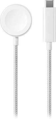 LIDDU Apple iWatch Compatible Type C Braided Magnetic Charger Charging Pad