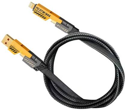 Techpunch 4-in-1 Cable 1 m New All-in-One Quick Charging Data Cable Multi Functional Fast Charging Cable