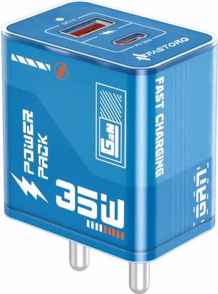 FASTORQ 35 W GaN 3 A Multi-pin Wall Charger for Mobile