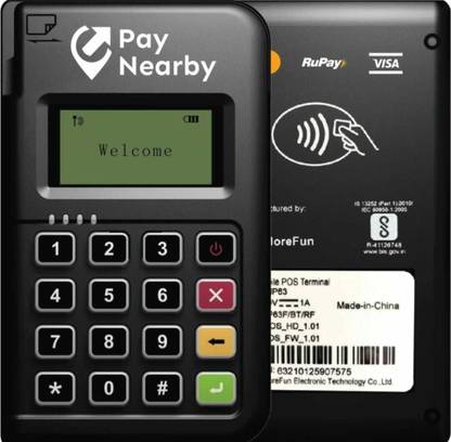 PAYNEARBY MATM PAYNEARBY Micro ATM pos device card swipe machine Charging Pad