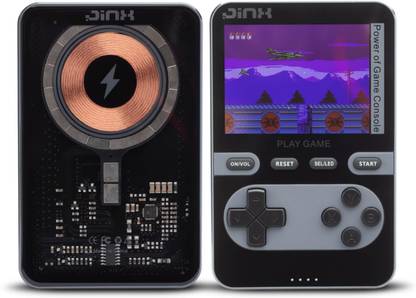 Jinx Alpha Pro Wireless Magnetic Powerbank with Retro Video Game|POWERBANK Charging Pad