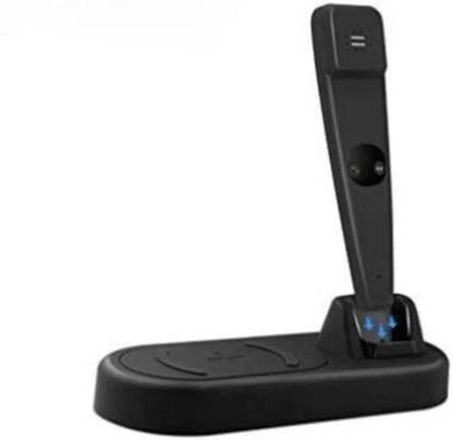 F5 SmartTech Intelligent 2 in 1 Fast Wireless Charging Pad and Bluetooth Handsfree Mobile Charging Pad