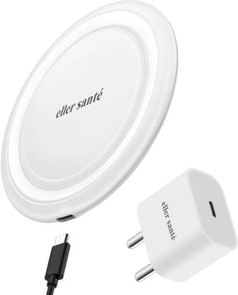 eller santé 15W Wireless Charger + 20W PD Adapter, MONTCLAD SERIES Fast charging pad Charging Pad