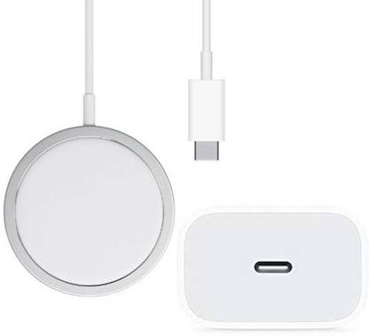 MARS 15W Mag-Safe Wireless Charger with USB 20W Power Adapter, For iPhone 13/ 12 Charging Pad