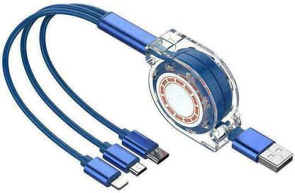 G2L BEST BUY fast Charging 3 IN 1Mobile Phone Line Cable Type-C Micro Phone Pin Charging Pad