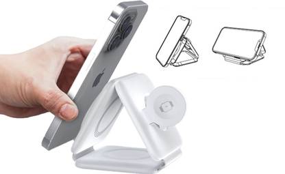 MARS Compact 3-in-1 Charging Dock for Apple Devices Charging Pad
