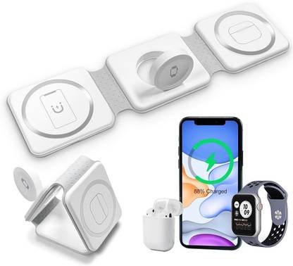 Muvit All-in-One Apple Charger - Compatible with iPhone, Watch & AirPods Charging Pad