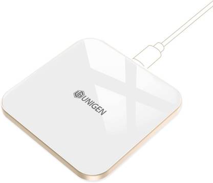 UNIGEN UNIPAD 150 15W Wireless Pad with Type-C PD Support| Premium Glass Top Metal Base Charging Pad