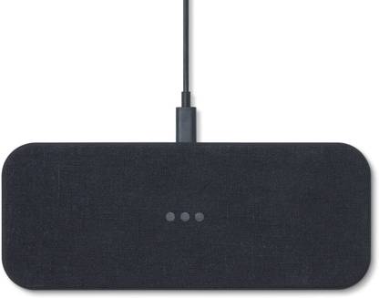 COURANT Catch:2 Essentials - Belgian Linen Dual Wireless Charging Pad Charging Pad