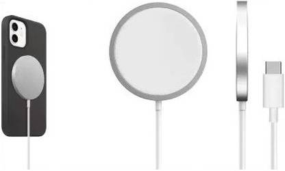 MARS 15W Wireless Charger for Qi-Certified Type-C Port For iPhone 12 And 13 Series Charging Pad