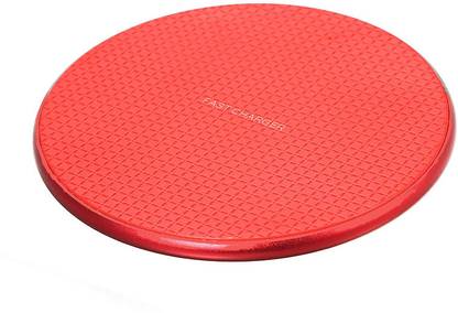 Mr fix Wireless Charger | 10W Wireless Fast Charging Pad (Red) Charging Pad