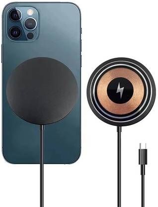 RETRACK 15W Fast Charging Transparent Aluminum Alloy Magnetic Wireless TPYE-C Charger Charging Pad