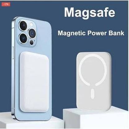 Click Creative 5000mAh Portable Magnetic Wireless Power bank Charging Pad