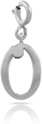 Fourseven 925 Sterling Silver Number Zero Silver Charm Sterling Silver Link Charm