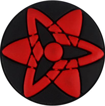 YellowCult Shoe charms for Clog Shoes, Wristband Charm,Sasuke's Eternal Mangekyou Sharingan Rubber Shoe Charm