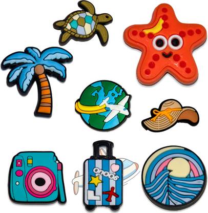house of common Island Paradise Shoe Charms Rubber Shoe Charm