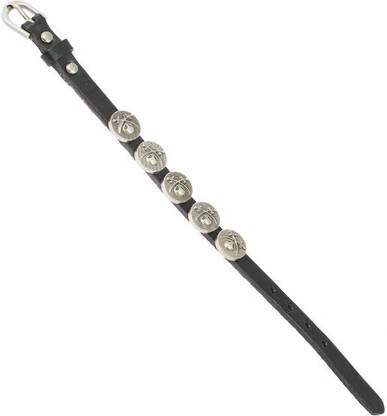 Sanaa Creations ELEGANT STUNNING PU LEATHER BAND BRACELET DANGER SIGN FOR ALL OCCASIONS Alloy Beaded Charm
