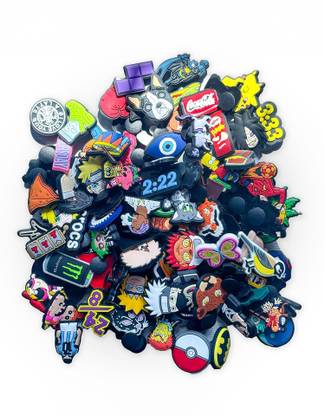 Questsole Random Designs No-Duplicate Rubber Shoe Charm