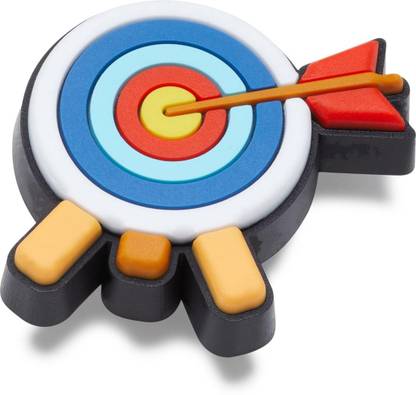 Crocs Target For Archery Plastic Shoe Charm