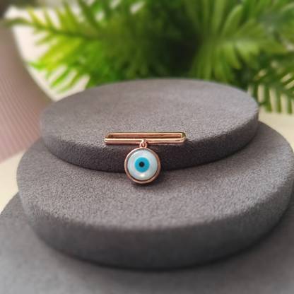 Soi Ombré Evil Eye Slider Silver Watch Charm