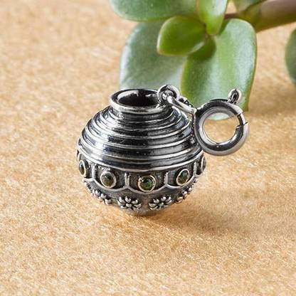 Fourseven Jewellery Pure 925 Matka Charm Silver Link Charm