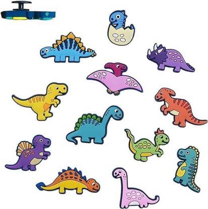 kinjas Crocs Sticker Button Cute| Unicorn Pony & Rainbow Shoe Charms Rubber Shoe Charm