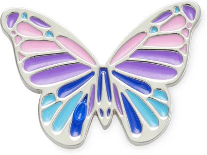 Crocs Multi Purple Butterfly Zinc Shoe Charm