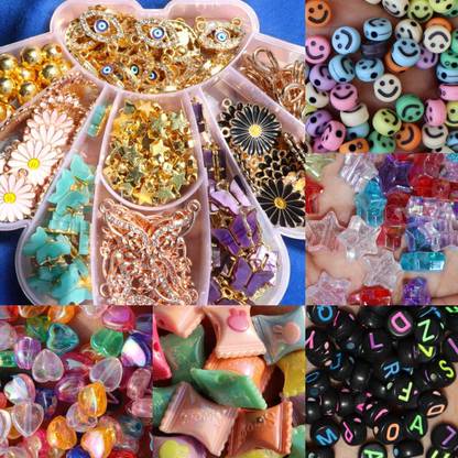 ELCETRATD JEWELLERY [25] charms combo for girls and women Brass Charm Set