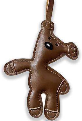Questsole Bag Charm - MrrBean Teddy Elegant Bag Charms for Handbags/Backpacks Acrylic Charm Set